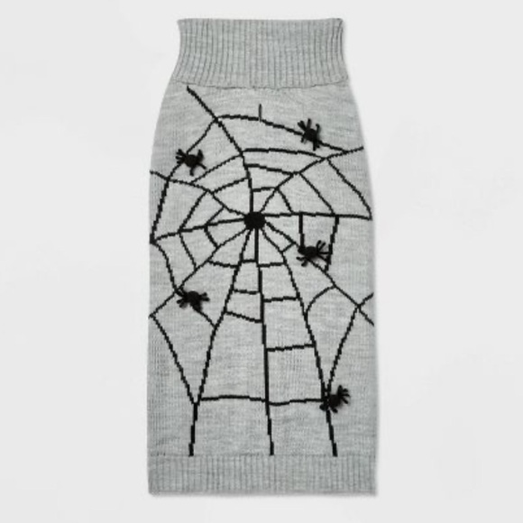 Hyde and Eek! Spiderweb Dog Sweater - Picture 2 of 9